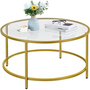 Sauder Int Lux Coffee Table Round for $106