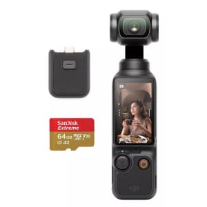 DJI Osmo Pocket 3 Vlogger Combo Axis Gimbal Camera for $521