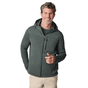 Free Country Men's Cable Fleece Brisk Jacket for $38 Free Country Men's Cable Fleece Brisk Jacket for $38
