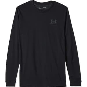 Under Armour Men's Sportstyle Left Chest Long Sleeve T-Shirt from $17