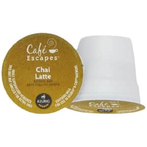 Keurig Cafe Escapes Chai Latte K-Cups 12 Pack. for $17