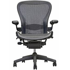 Herman Miller Aeron Size B Office Chair w/ Adjustable Lumbar Support for $534