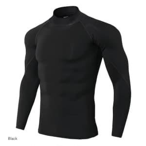 Arsuxeo Men's Compression Shirt: 2 for $10