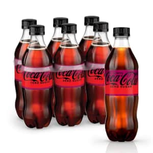 Coca-Cola Zero Sugar Cherry 16.9-oz. Bottle 6-Pack for $3.78 via Sub & Save Coca-Cola Zero Sugar Cherry 16.9-oz. Bottle 6-Pack for $3.78 via Sub & Save