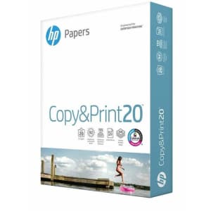 HP Copy & Print 20 Printer Paper Ream for $4 HP Copy & Print 20 Printer Paper Ream for $4