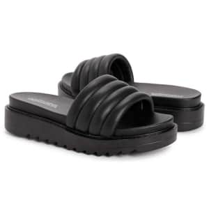 Muk Luks Women's Sun Catcher Sandals for $13