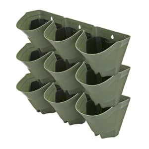 Worth Garden Self-Watering 3-Pocket Vertical Planter 3-Pack for $33 Worth Garden Self-Watering 3-Pocket Vertical Planter 3-Pack for $33