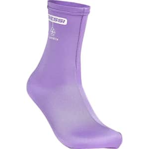 Cressi Elastic Water Socks, Lilac, L/XL for $13
