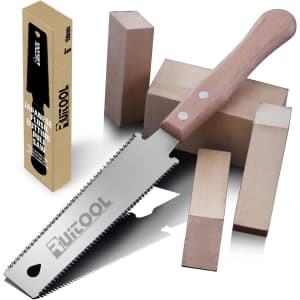 Ruitool 6" Japanese Hand Saw. Prime members can clip the coupon to save at least $22 over prices elsewhere.