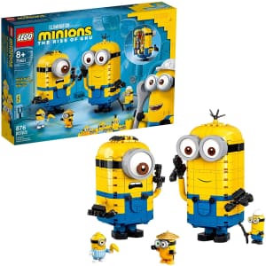 LEGO Minions: Brick-Built Minions and Their Lair for $130