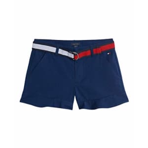 Tommy Hilfiger Girls' Twill Shorts, Flag Blue, 10 for $57 Tommy Hilfiger Girls' Twill Shorts, Flag Blue, 10 for $57