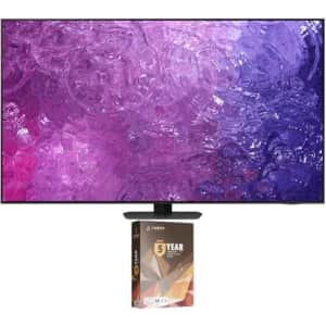 SAMSUNG QN65QN90CAFXZA 65 Inch Neo QLED Smart TV with 4K Upscaling and 5 Year Amber Protection Plan for $1,555