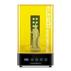 ELEGOO Mercury Plus 2.0 Large Wash and Cure Machine for LCD/SLA/DLP 3D Printing Models Cure Box for $95