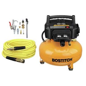 BOSTITCH Air Compressor Kit, Oil-Free, 6 Gallon, 150 PSI (BTFP02012-WPK) for $194