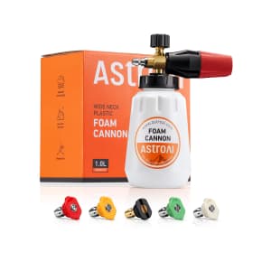 AstroAI Foam Cannon for Pressure Washers for $16 AstroAI Foam Cannon for Pressure Washers for $16