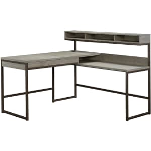 Sauder Manhattan Gate 59" L-Shaped Desk for $300 Sauder Manhattan Gate 59" L-Shaped Desk for $300