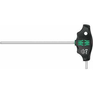Wera - 5023344001 455 HF T-handle hexagon screwdriver Hex-Plus with holding function, 5 x 200 mm for $19