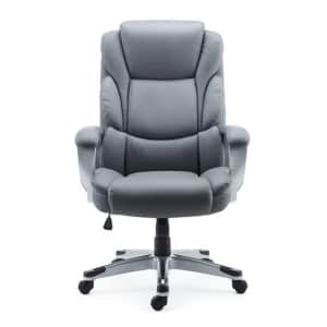 Staples Mcallum Bonded Leather Manager Chair for $120 Staples Mcallum Bonded Leather Manager Chair for $120
