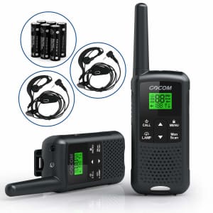 Gocom Walkie Talkie 2-Pack for $21 Gocom Walkie Talkie 2-Pack for $21