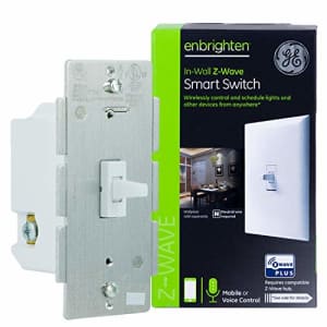 GE Enbrighten Z-Wave Plus Smart Light Switch, Works with Alexa, Google Assistant, 3-Way Compatible, for $50 GE Enbrighten Z-Wave Plus Smart Light Switch, Works with Alexa, Google Assistant, 3-Way Compatible, for $50