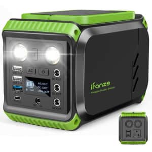 iFanze 200W Portable Power Station for $85
