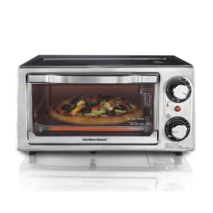 Hamilton Beach 4-Slice Toaster Oven for $29 Hamilton Beach 4-Slice Toaster Oven for $29