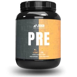TEDCo Pre Workout - Natural Preworkout for Men - Energy - Strength - Muscle - Focus - Endurance - for $50