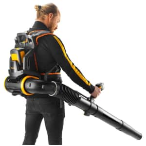 Poulan Pro 58V Cordless Backpack Leaf Blower for $160