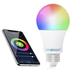 Viribright Lighting 60W Dimmable Smart LED Light Bulb for $8 Viribright Lighting 60W Dimmable Smart LED Light Bulb for $8