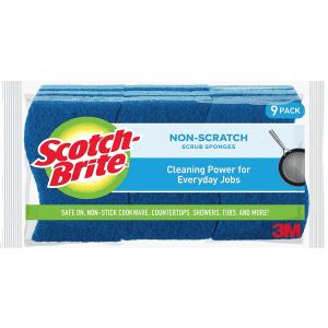 Scotch-Brite Non-Scratch Scrub Sponge 9-Pack for $9