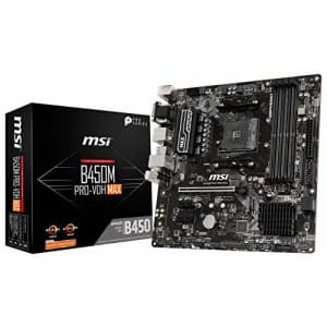 MSI ProSeries AMD Ryzen 2ND and 3rd Gen AM4 M.2 USB 3 DDR4 D-Sub DVI HDMI Micro-ATX Motherboard for $102 MSI ProSeries AMD Ryzen 2ND and 3rd Gen AM4 M.2 USB 3 DDR4 D-Sub DVI HDMI Micro-ATX Motherboard for $102
