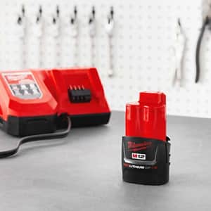 Milwaukee 48-11-2401 Genuine OEM M12 REDLITHIUM 12 Volt 1.5 Amp Compact Lithium Ion Battery with for $29 Milwaukee 48-11-2401 Genuine OEM M12 REDLITHIUM 12 Volt 1.5 Amp Compact Lithium Ion Battery with for $29