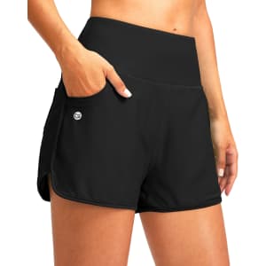 G Gradual Women's High Waisted Swim Shorts from $15