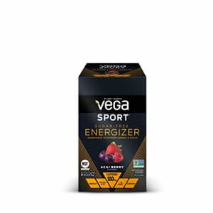 Vega Sport Sugar Free Energizer, Acai Berry - Vegan Certified, Keto-Friendly, Gluten Free, Dairy for $50