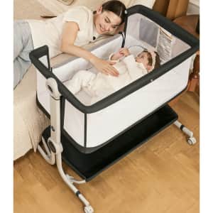Babyeap 3-in-1 Baby Bassinet Bedside Sleeper for $90 Babyeap 3-in-1 Baby Bassinet Bedside Sleeper for $90