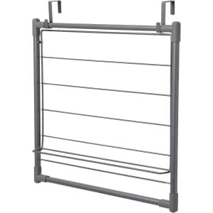 Household Essentials Metal Expandable Over the Door Drying Rack for $38