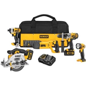 DEWALT 20V MAX Cordless Drill Combo Kit, 5-Tool (DCK592L2) for $449 DEWALT 20V MAX Cordless Drill Combo Kit, 5-Tool (DCK592L2) for $449