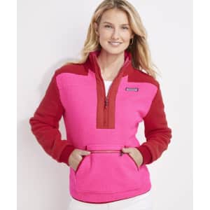 Vineyard Vines Women's Sale. Get big discounts on dozens of women's styles, including the pictured Vineyard Vines Women's Colorblock Sherpa SuperShep Pullover for $52.97 ($125 off).