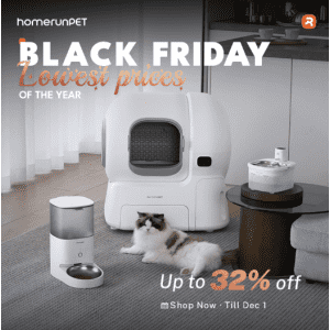 homerunPET Black Friday Sale at HomerunPET: Up to 32% off