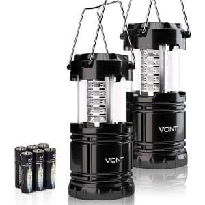 Vont LED Camping Lantern 2-Pack for $13 Vont LED Camping Lantern 2-Pack for $13