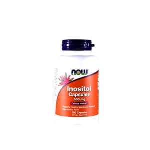 Now Foods NOW Inositol 500mg,100 Capsules (Pack of 3) for $18