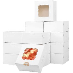 QZQ Small Pastry Box 50-Pack for $10