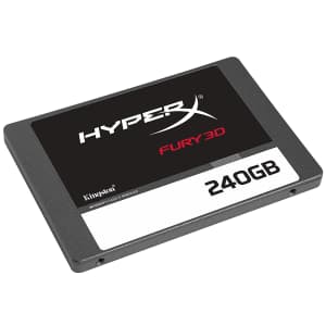 HyperX Fury 3D 240GB Internal SATA III SSD for $29 HyperX Fury 3D 240GB Internal SATA III SSD for $29