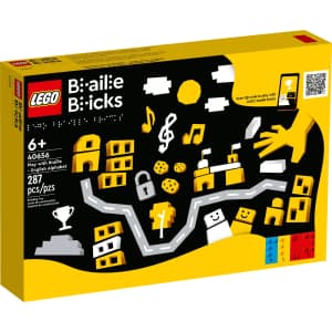 LEGO Braille Bricks: Play with Braille - English Alphabet Building Kit: pre-orders for $90
