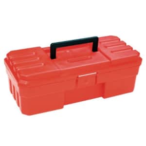 Akro-Mils 12-Inch ProBox Plastic Toolbox for Tools, Hobby or Craft Storage Toolbox, Model 09912, for $12