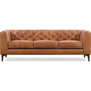 Poly & Bark Essex 89" Leather Couch for $1,500