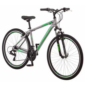 Schwinn GTX 1.0 Comfort Adult Hybrid Bike, Dual Sport Bicycle, 18-Inch Aluminum Frame, Grey for $357