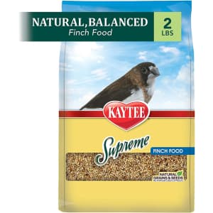 Kaytee Supreme Finch Food 2-lb. Bag for $2.46 via Sub & Save Kaytee Supreme Finch Food 2-lb. Bag for $2.46 via Sub & Save