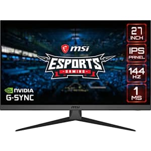 MSI Optix G272 27" 1080p 144Hz IPS Gaming Monitor for $155 MSI Optix G272 27" 1080p 144Hz IPS Gaming Monitor for $155