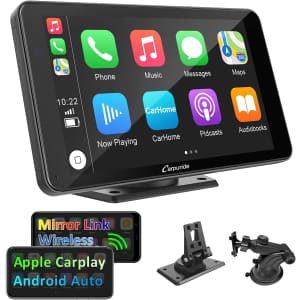 Carpuride 7" Wireless IPS Touchscreen Car Multimedia Player for $143